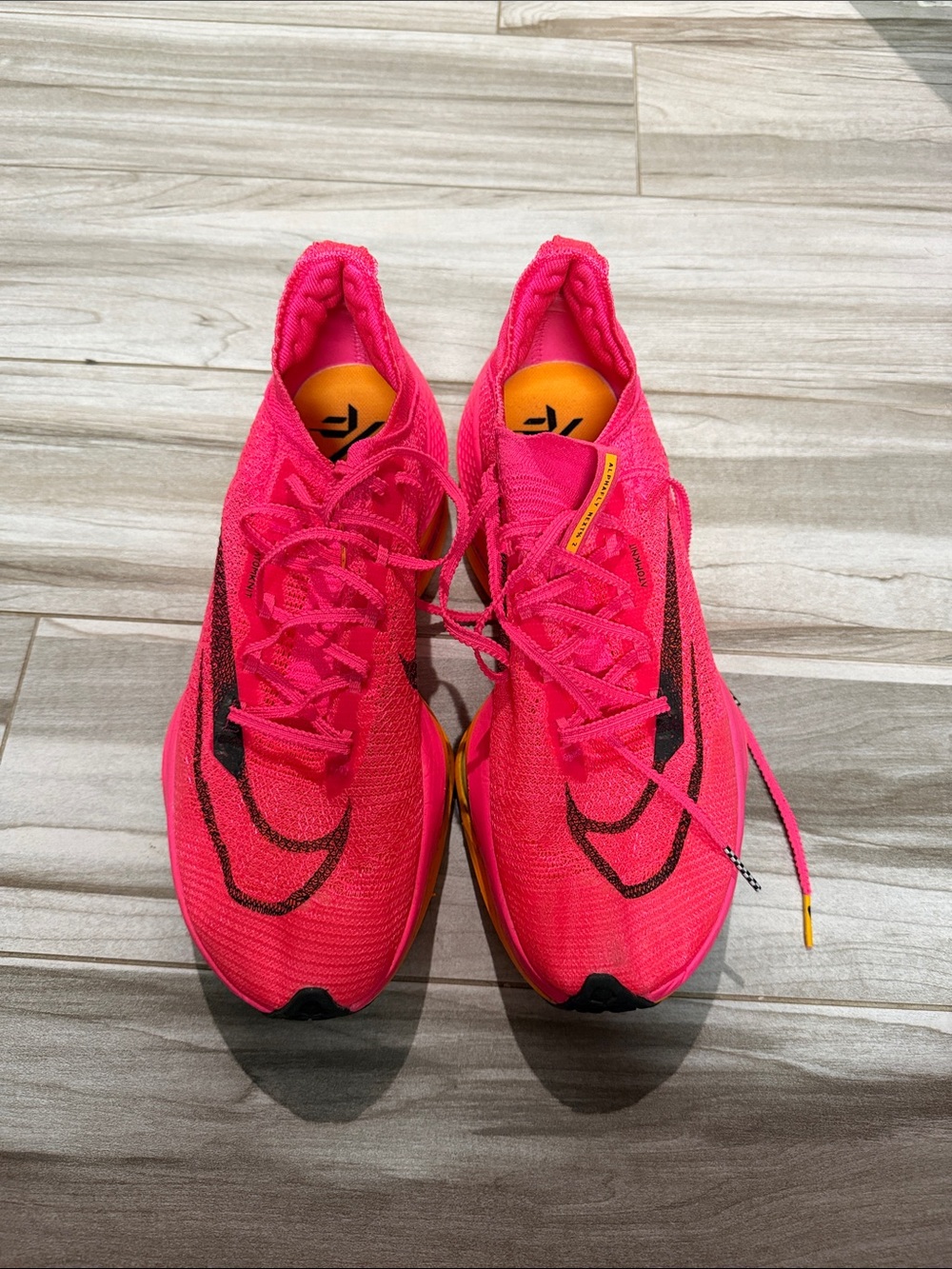 Nike Alphafly Next % 2 Running Shoes Pink Size 10 Men - Picture 2 of 9